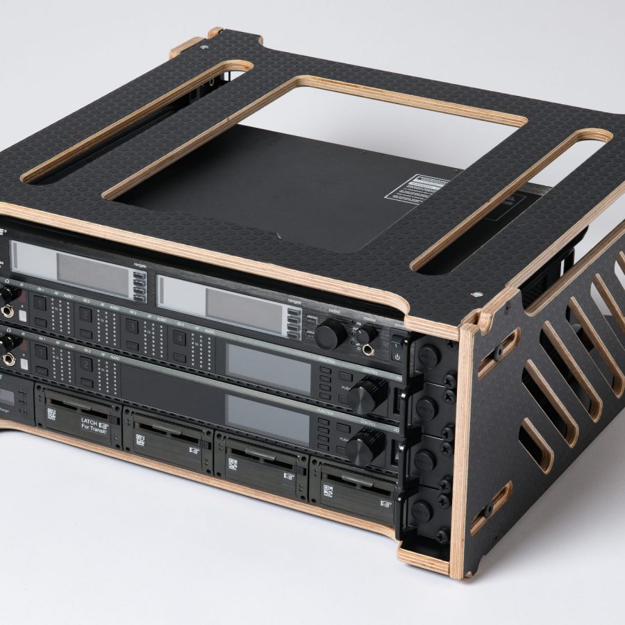 Our 4U Fly Rack available in two different depths, 400mm & 500mm, made from birch plywood 9mm