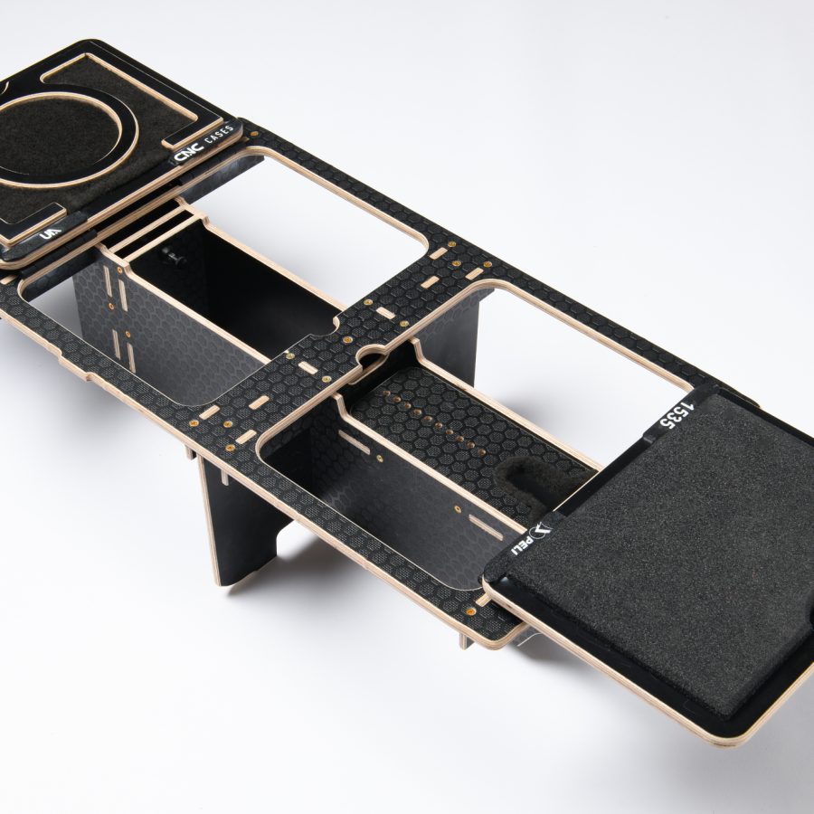 The Mobile Guitar Workstation, 'Guitar Tech Insert' for use with Peli Air 1595 only.