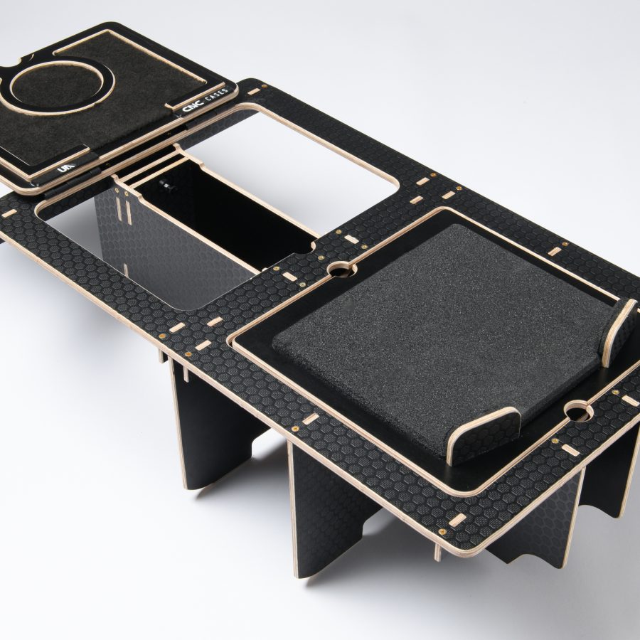 The Mobile Guitar Workstation, 'Guitar Tech Insert' for use with Peli Air 1595 only.